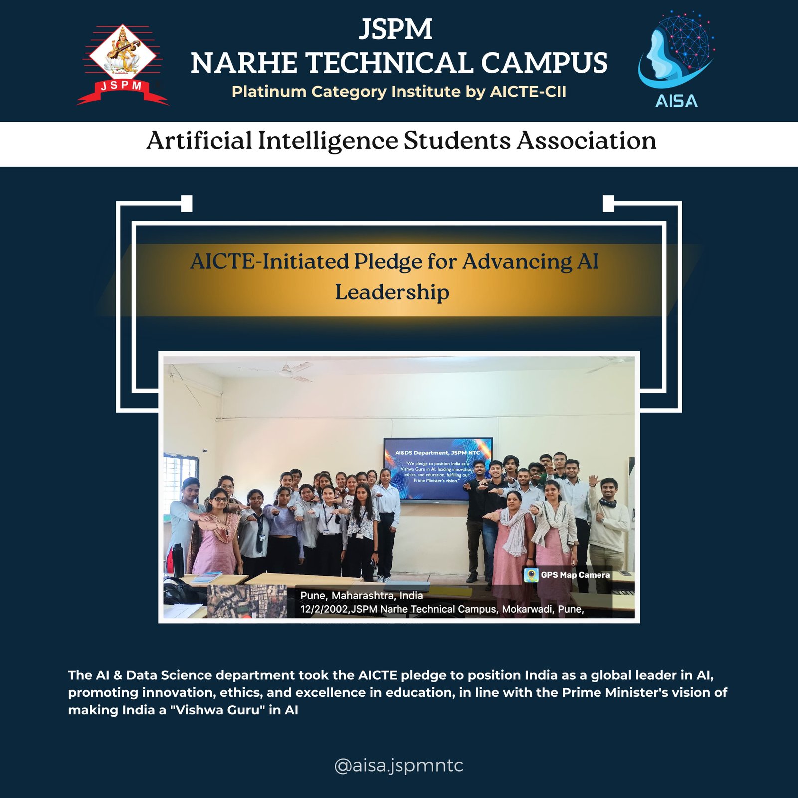 AICTE initiated pledge for Advancing AI Leadership